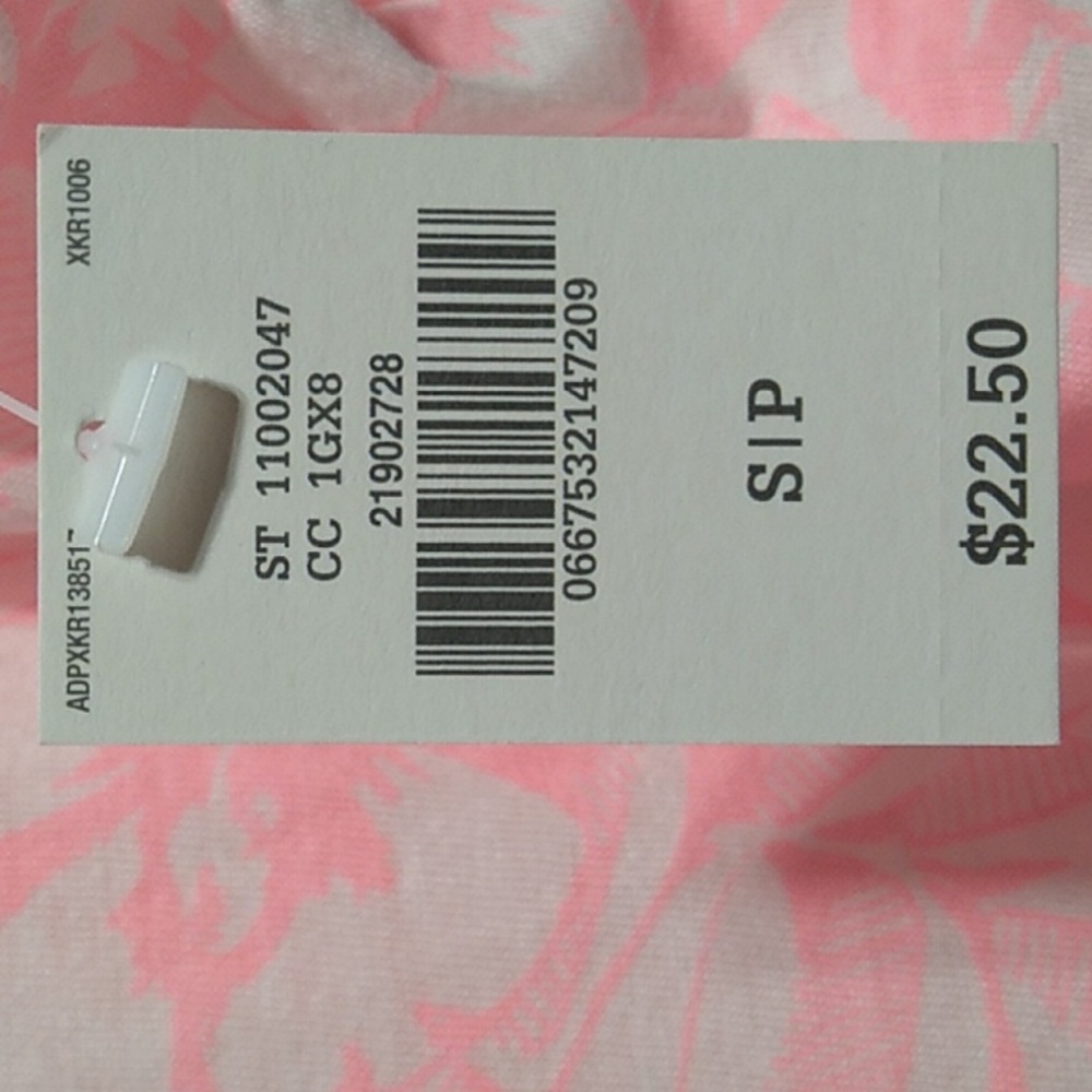 (X-63) SALE! NWT PINK Victoria's Secret 2013 Tank Sz.S Oversized - Picture 2 of 9